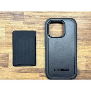 OtterBox iPhone 15 Pro (Only) Defender Series XT Case - BLACK, rugged, MagSafe